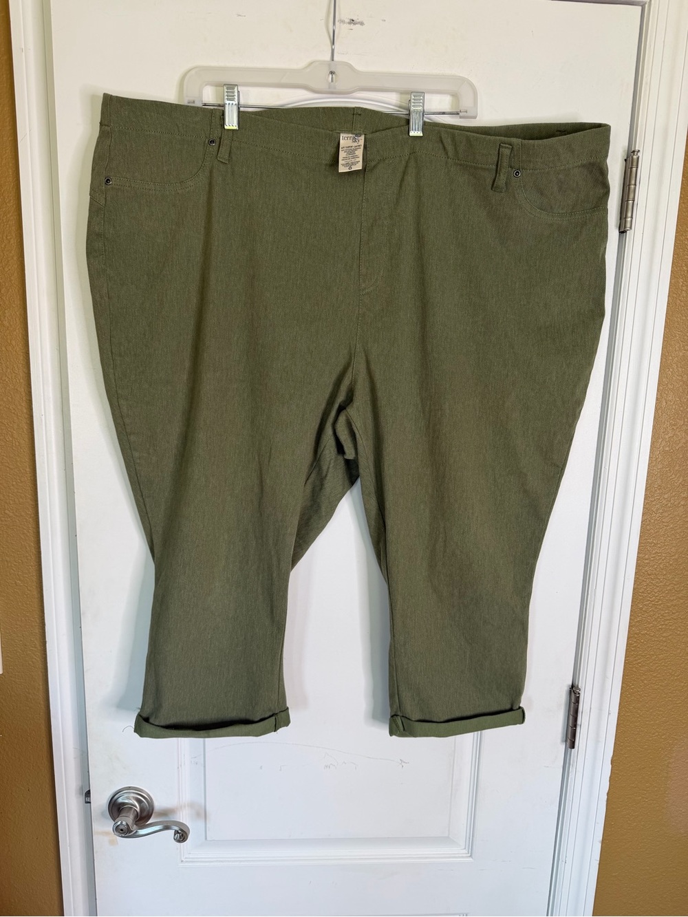 Men's Olive Green Casual Pants